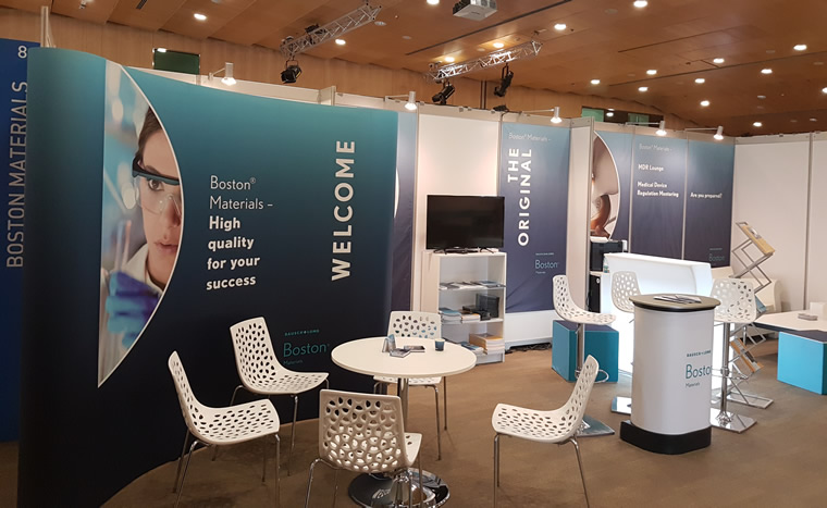 bausch und Lomb Messestand